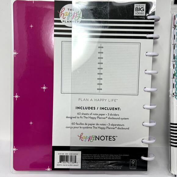 Lot of 6 The Happy Planner Extension Stickers MAMBI Organizing Stationary Washi - Picture 8 of 11